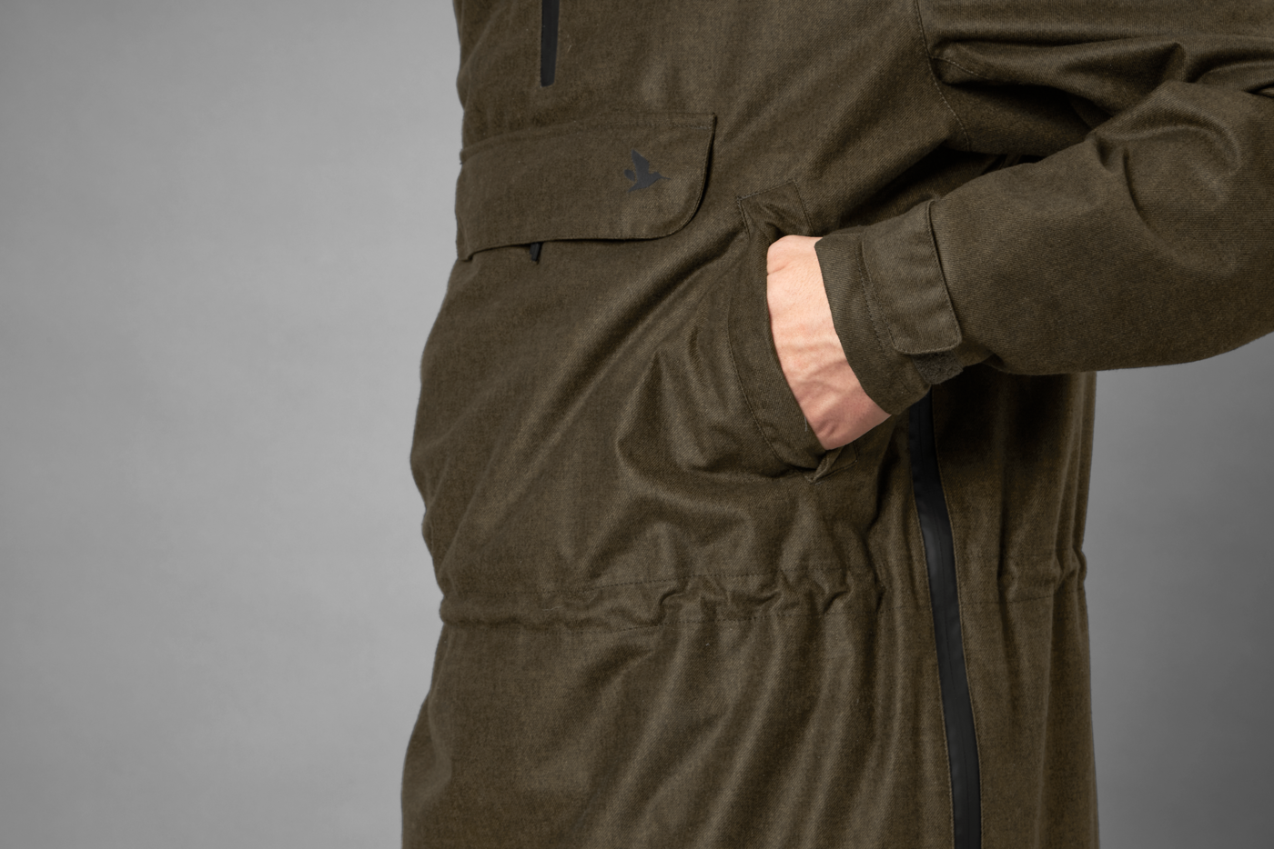 Seeland Avail Smock Pine Green Melange - 2