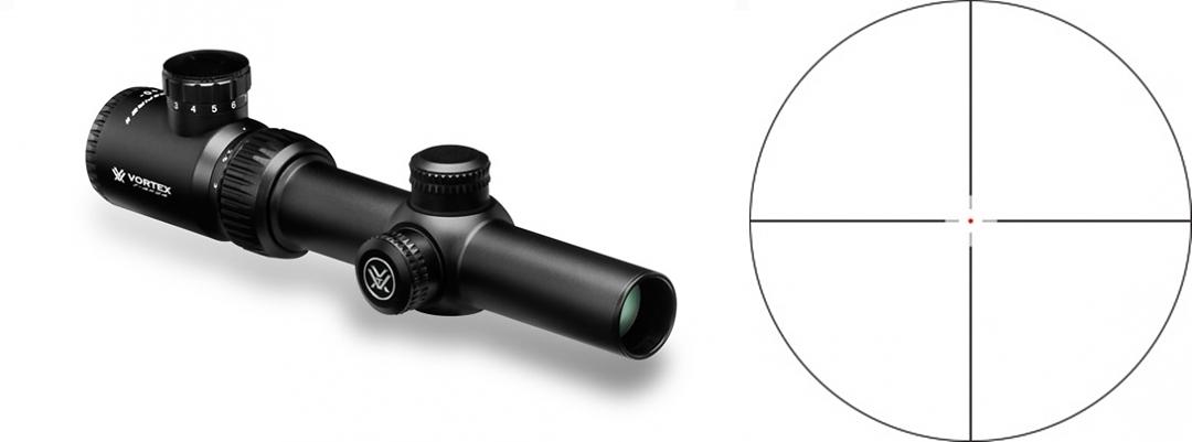 Vortex Crossfire II 1-4x24 V-Brite - 2