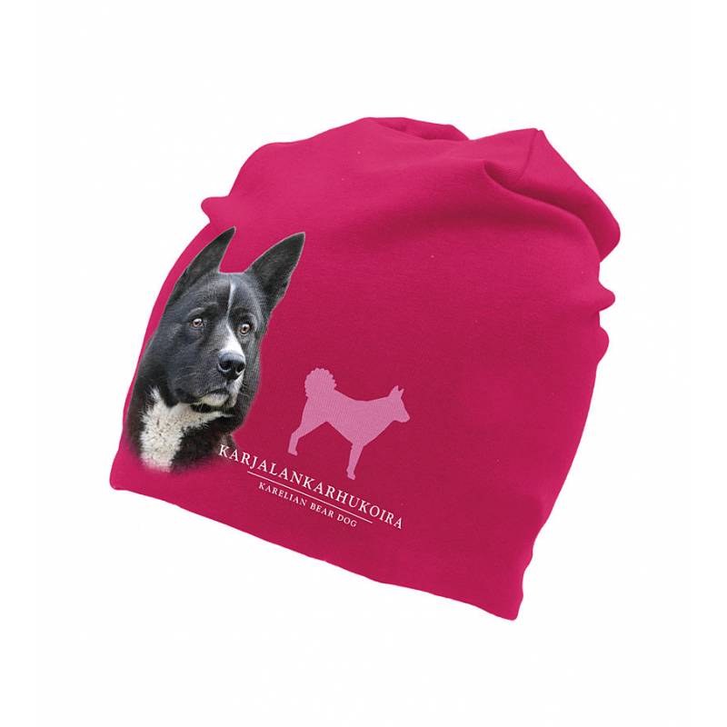 Mössa Karelsk Björnhund Rosa