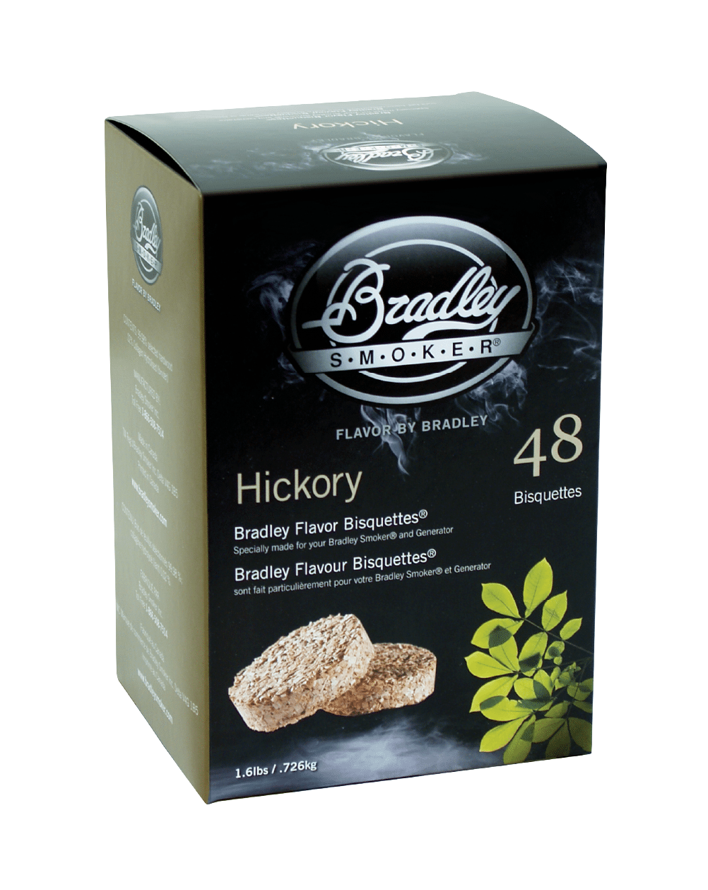 Bradley Rökbriketter Hickory 48-pack - 2