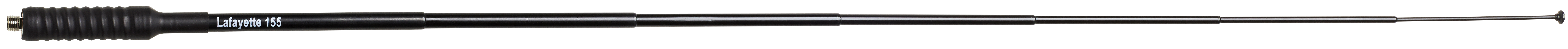Lafayette Teleskopantenn böjbar svart 155MHz MX