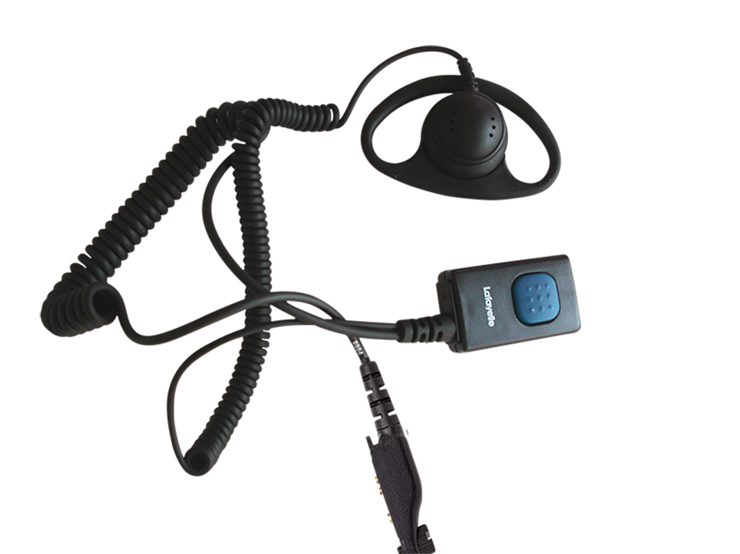 Lafayette Mini-headset Yttre Öronmussla Multipin