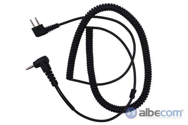 Albecom Kabel Peltor 2-stift FL6H-YL-Lafayette M4/M5