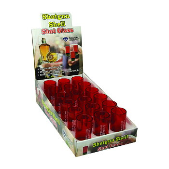 Shotglas Kaliber 12. Plastglas