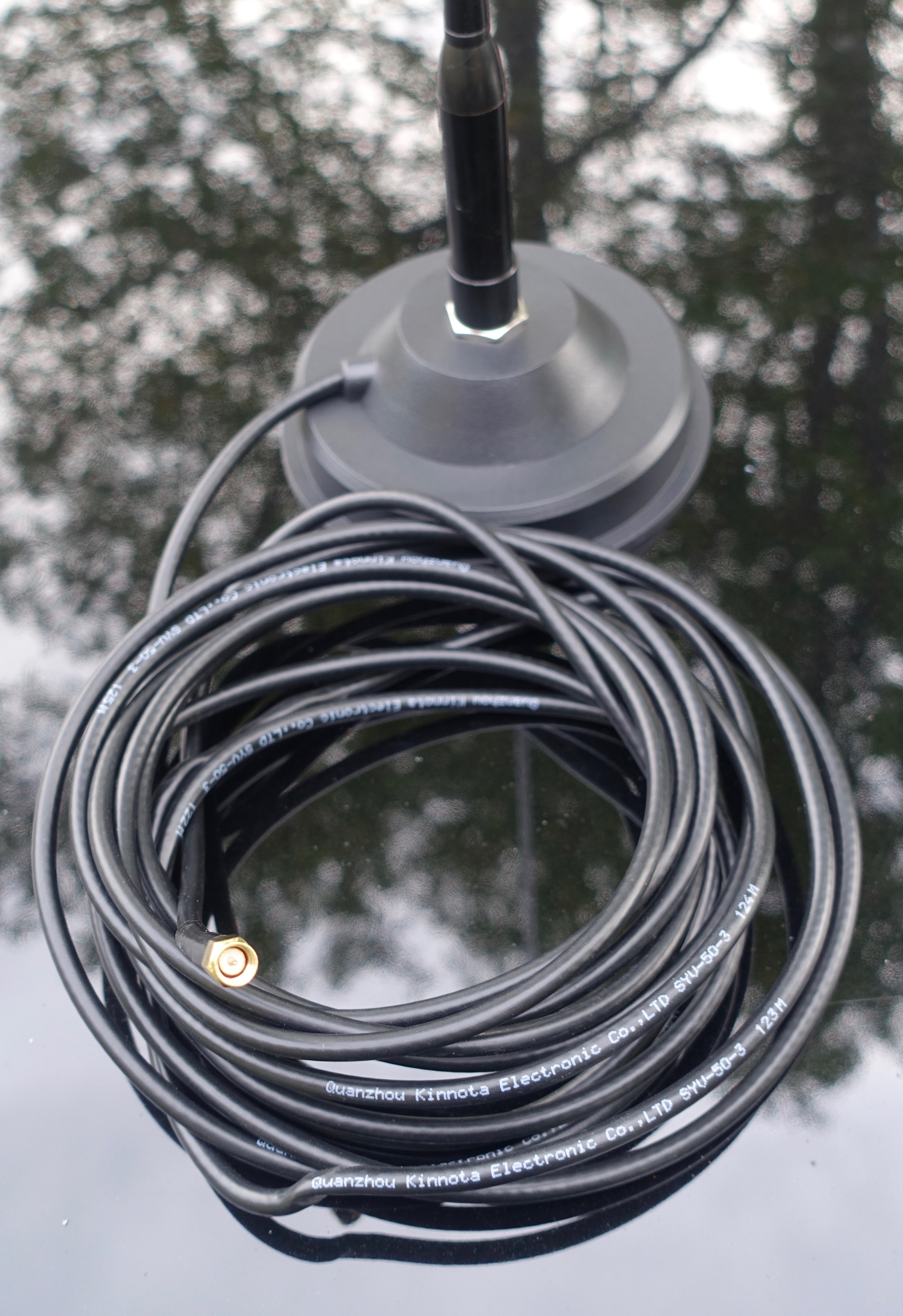 Magnetfotsantenn 155MHz SMA-hane - 3