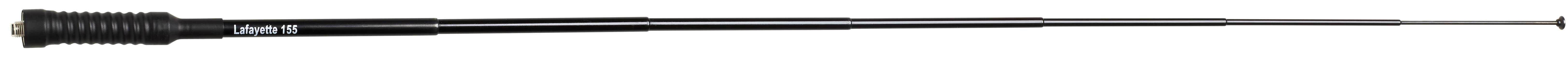 Lafayette Teleskopantenn Böjbar Svart 155MHz SMA-hona