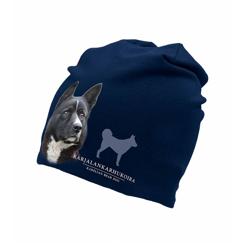 Mössa Karelsk Björnhund Blå
