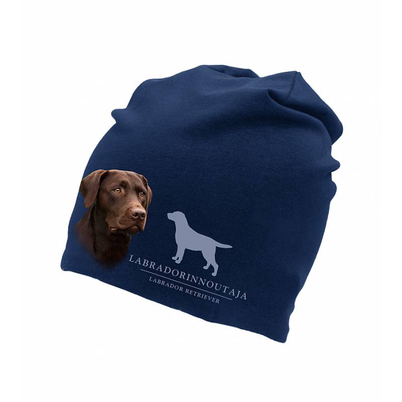 Mössa Brun Labrador Blå