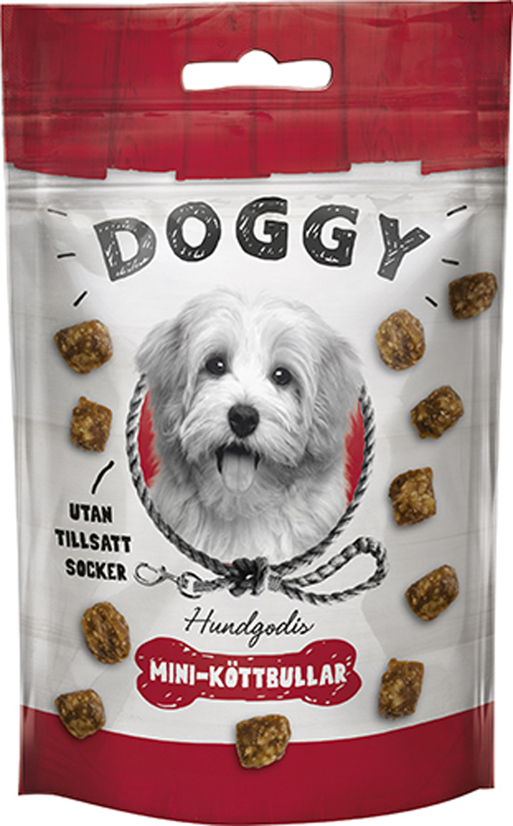 Doggy Hundgodis Miniköttbullar 50g