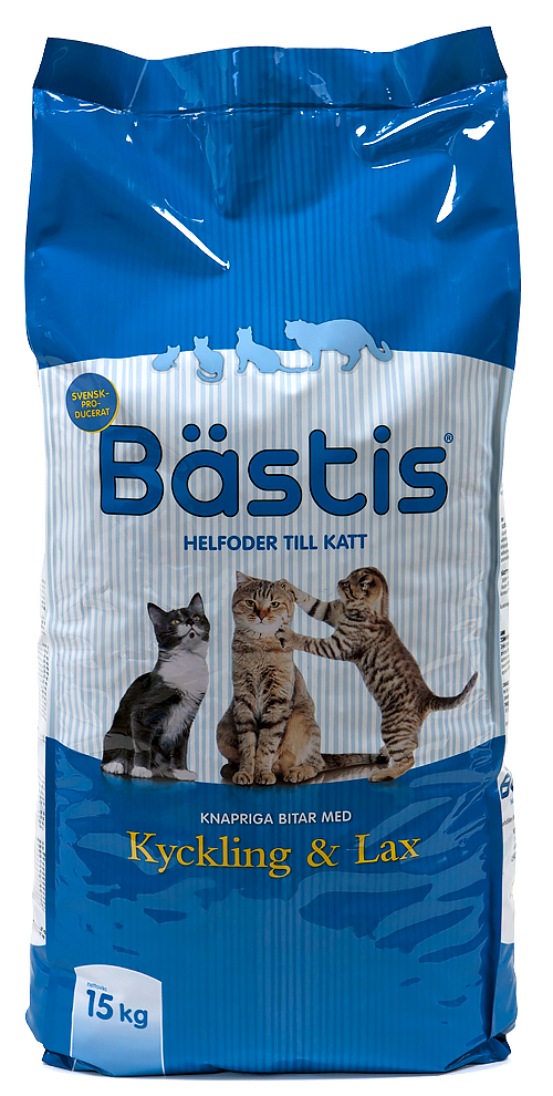 Bästis Kyckling & Lax 4kg