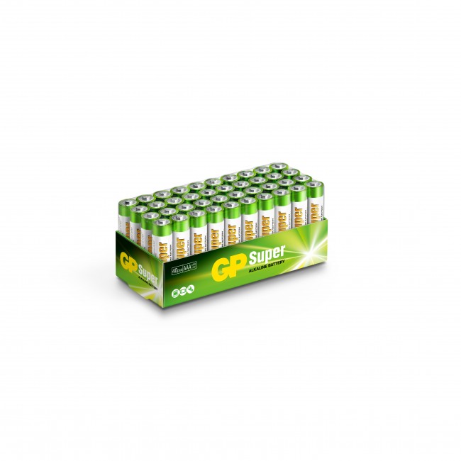 GP Super Alkaline AAA/LR03 40-pack