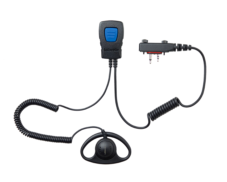 Lafayette Mini-headset Yttre Icom Oval