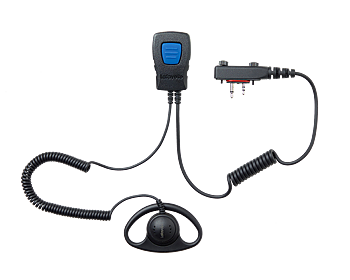 Lafayette Mini-headset Yttre Icom Oval