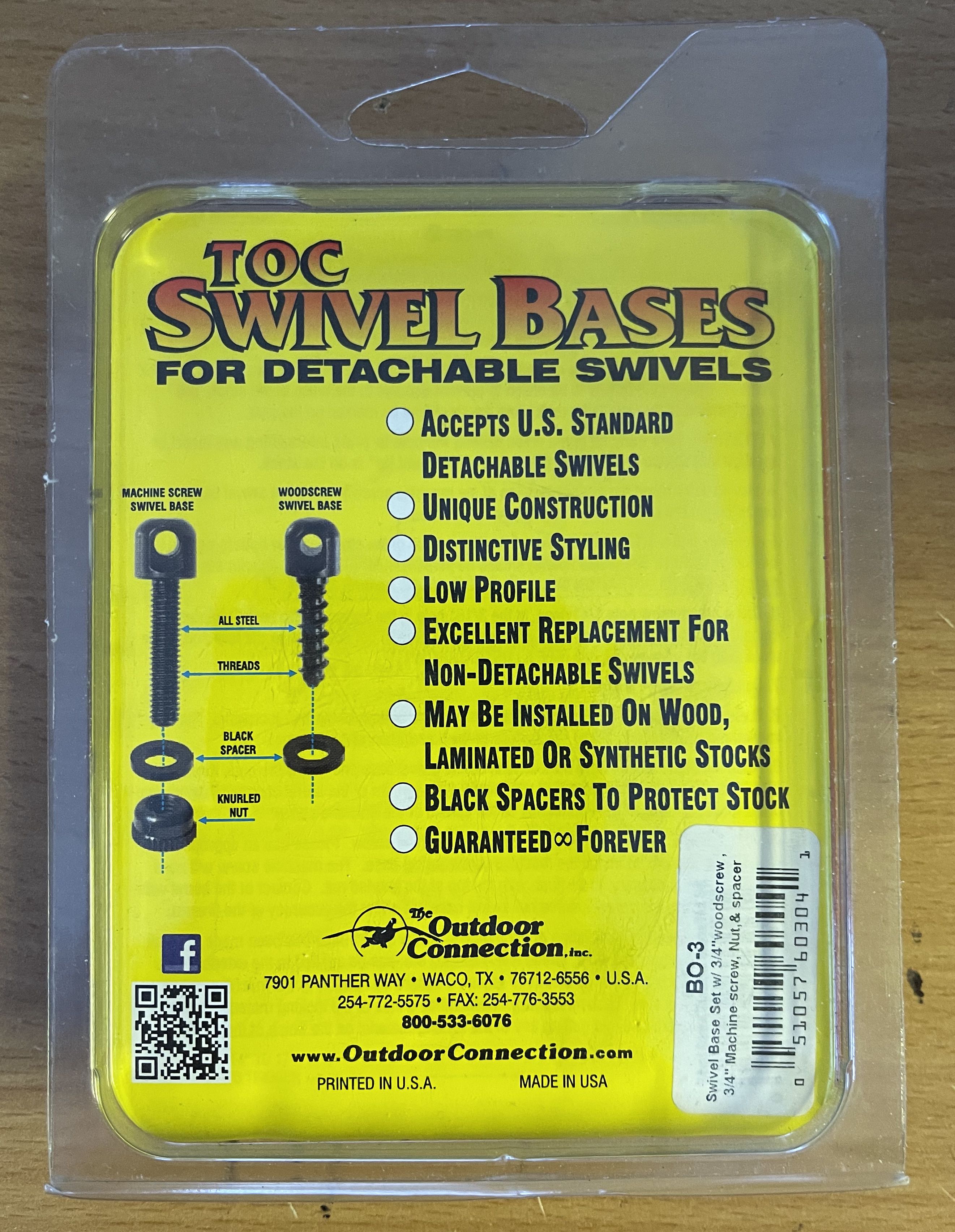 TOC Swivel Bases