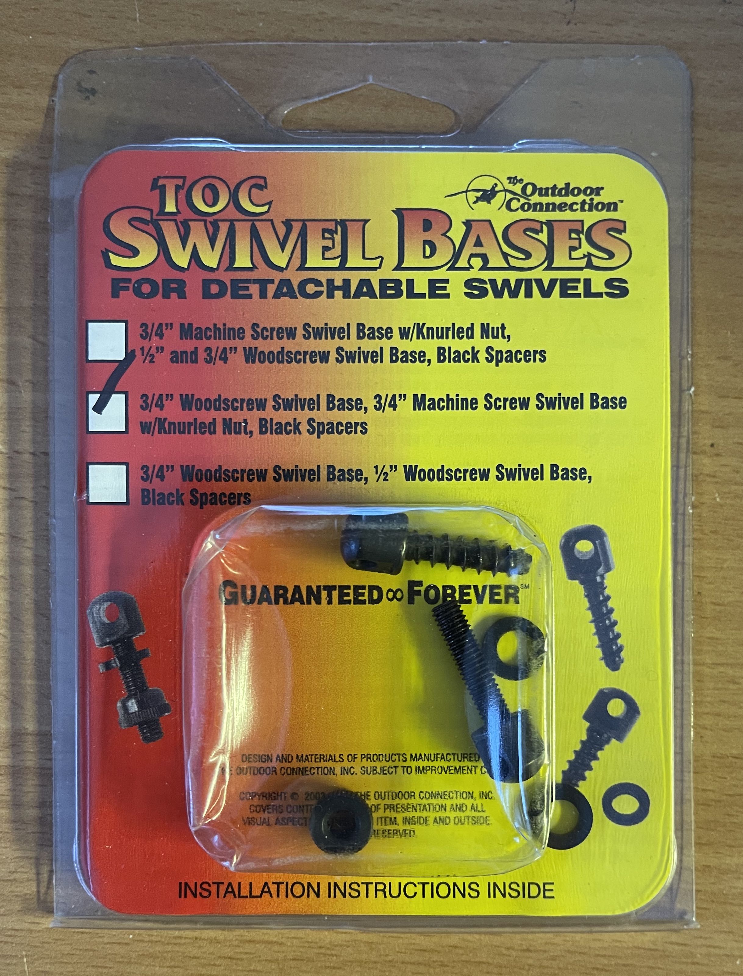 TOC Swivel Bases - 2
