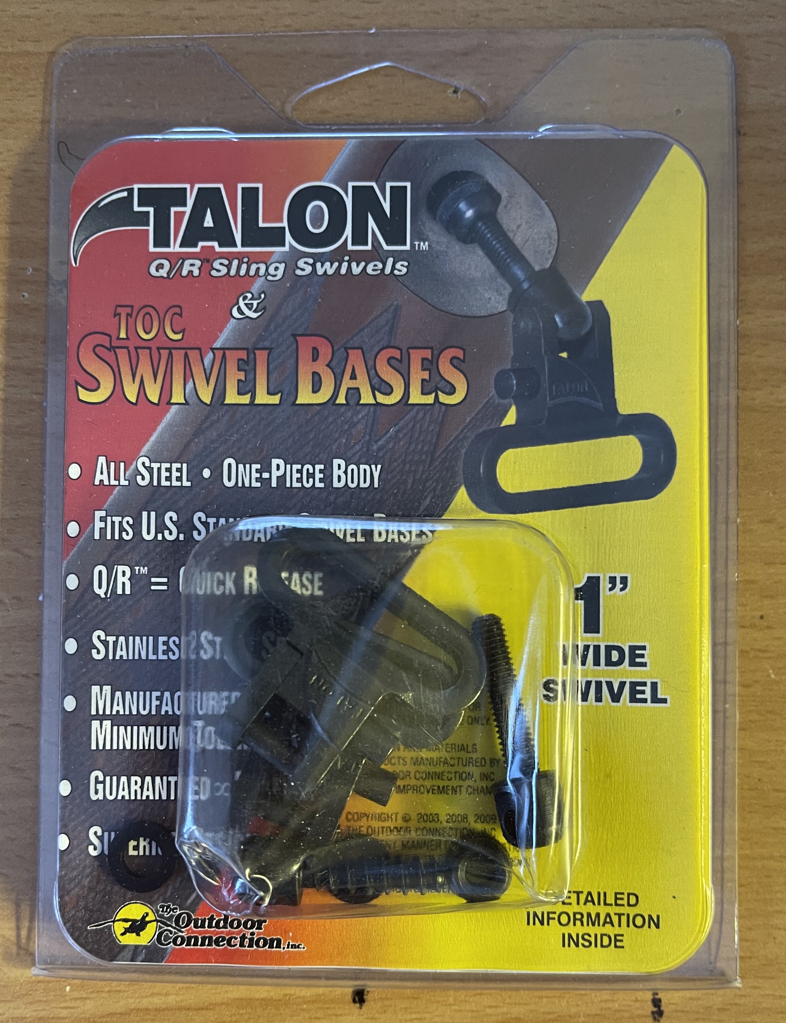 Talon Q/R Sling Swivels & TOC Swivel Bases - 2