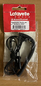 Lafayette Radiokabel Sordin M4 gammal variant