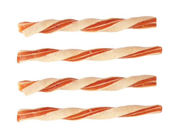 2pets Dogsnack Chicken&Fish Twist 100 g - 2