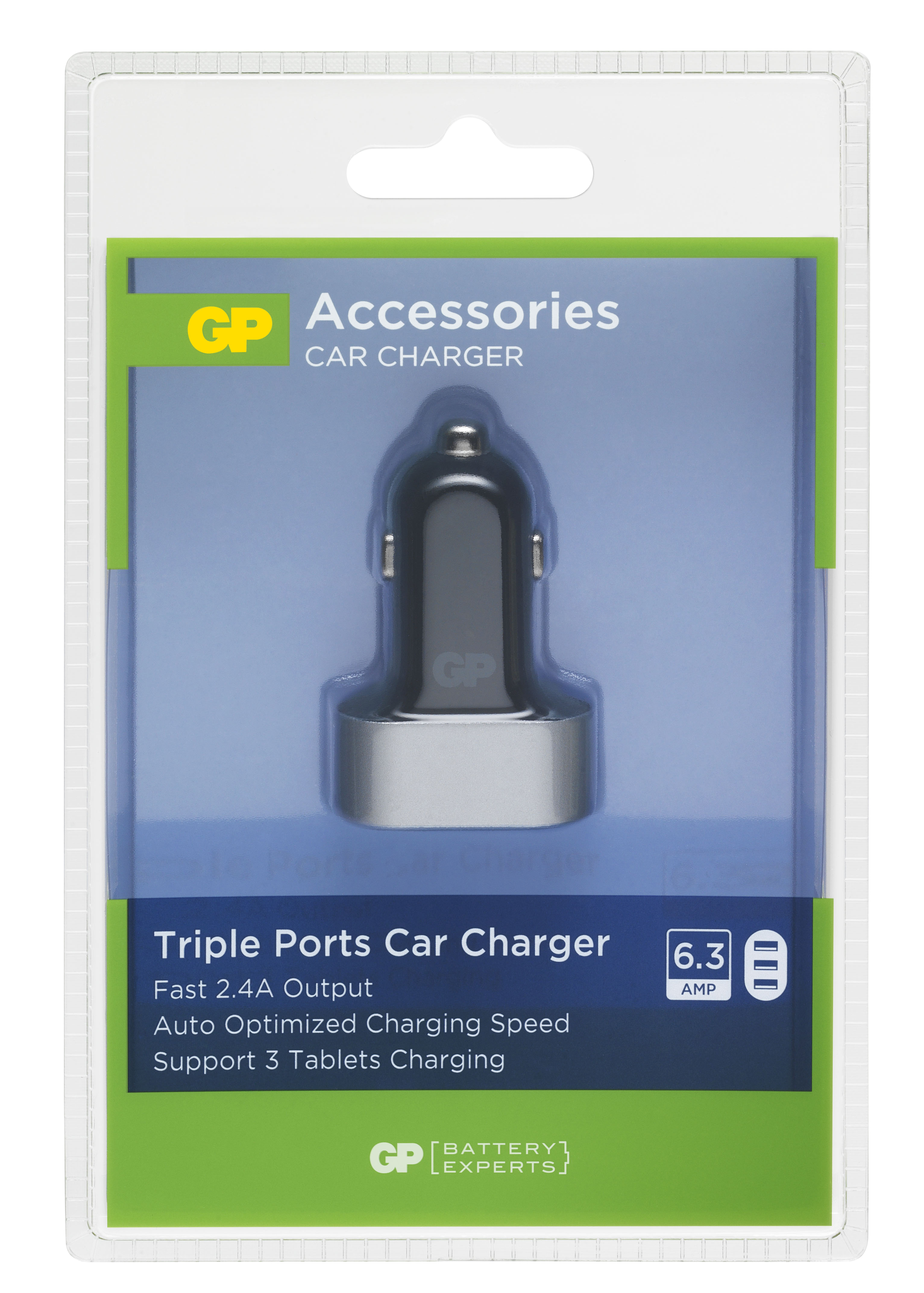 GP Billaddare USB-A X3 - 5