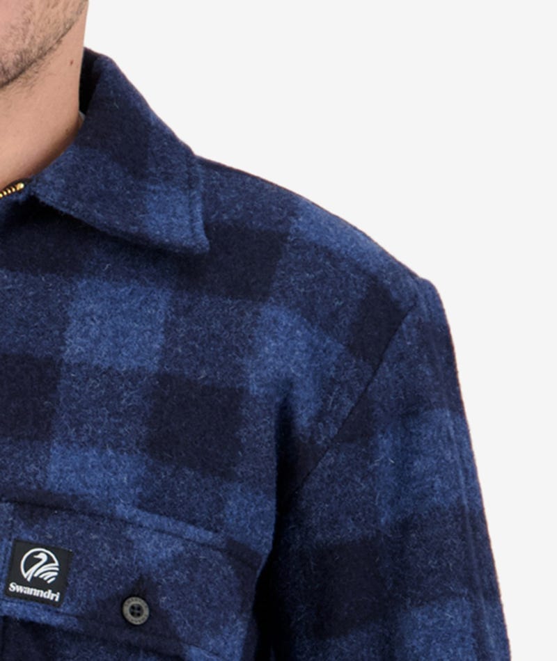 Swanndri Ranger Bush Shirt Ink Check - 3