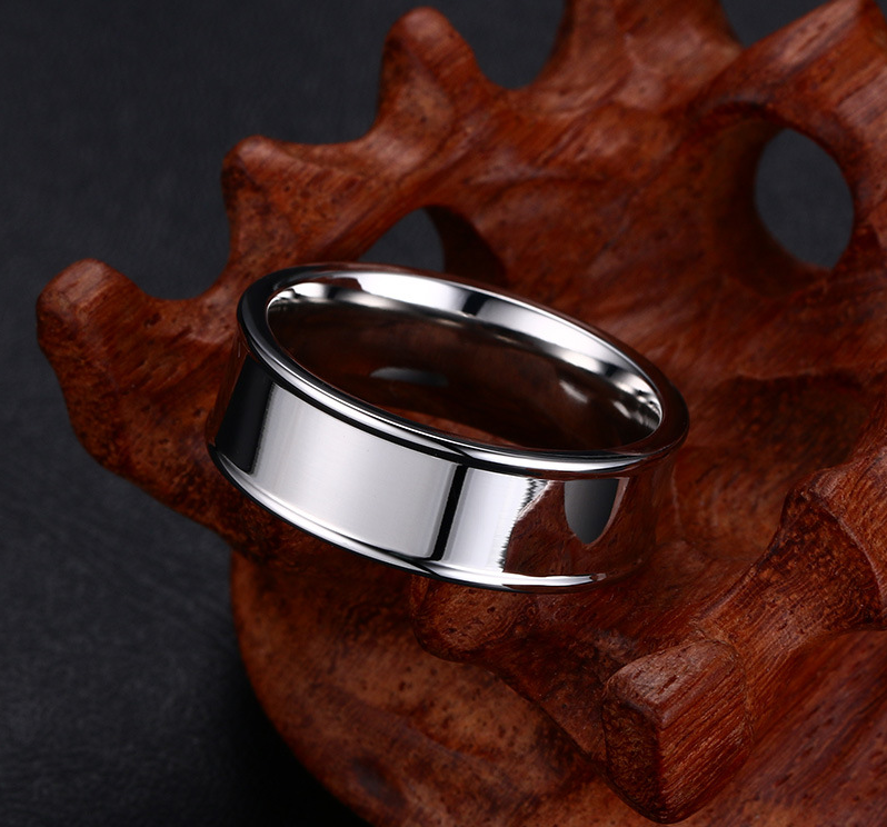Retro - Mode Ring 316L 6mm  - 4