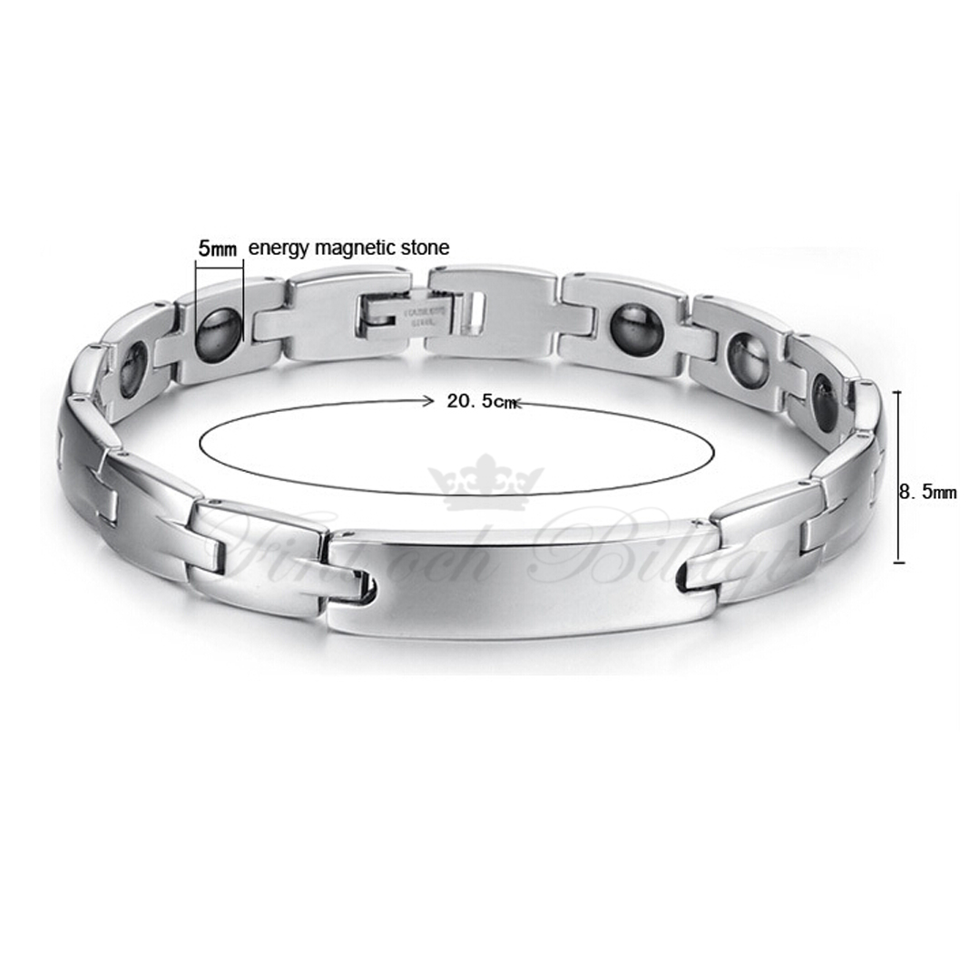 Magnetarmband - 316L Stål 8.5mm*205mm - Next Level Energy Big - 10
