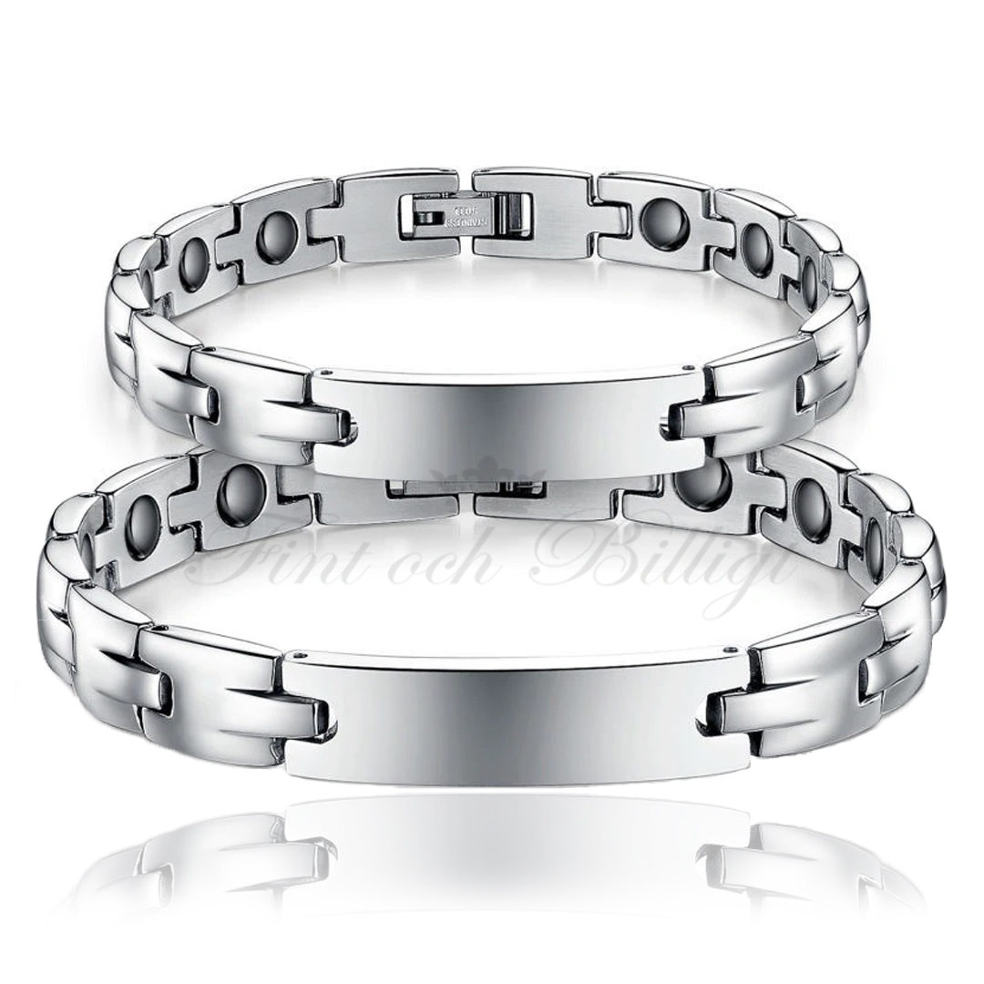 Magnetarmband - 316L Stål 8.5mm*205mm - Next Level Energy Big - 3