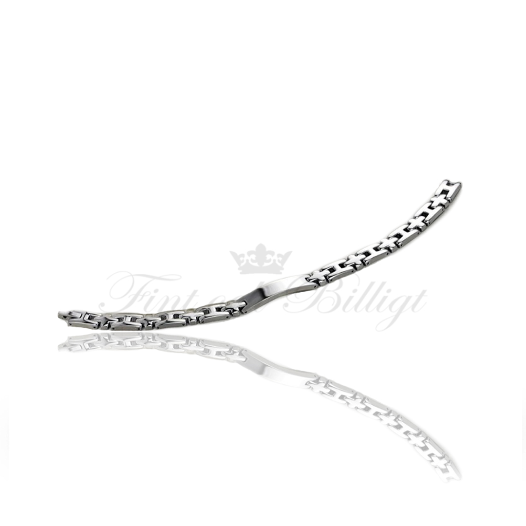 Crossfit Energy Small - Magnetic Bracelet with Energy Stones on the Inside 8.5mm 316L - 3