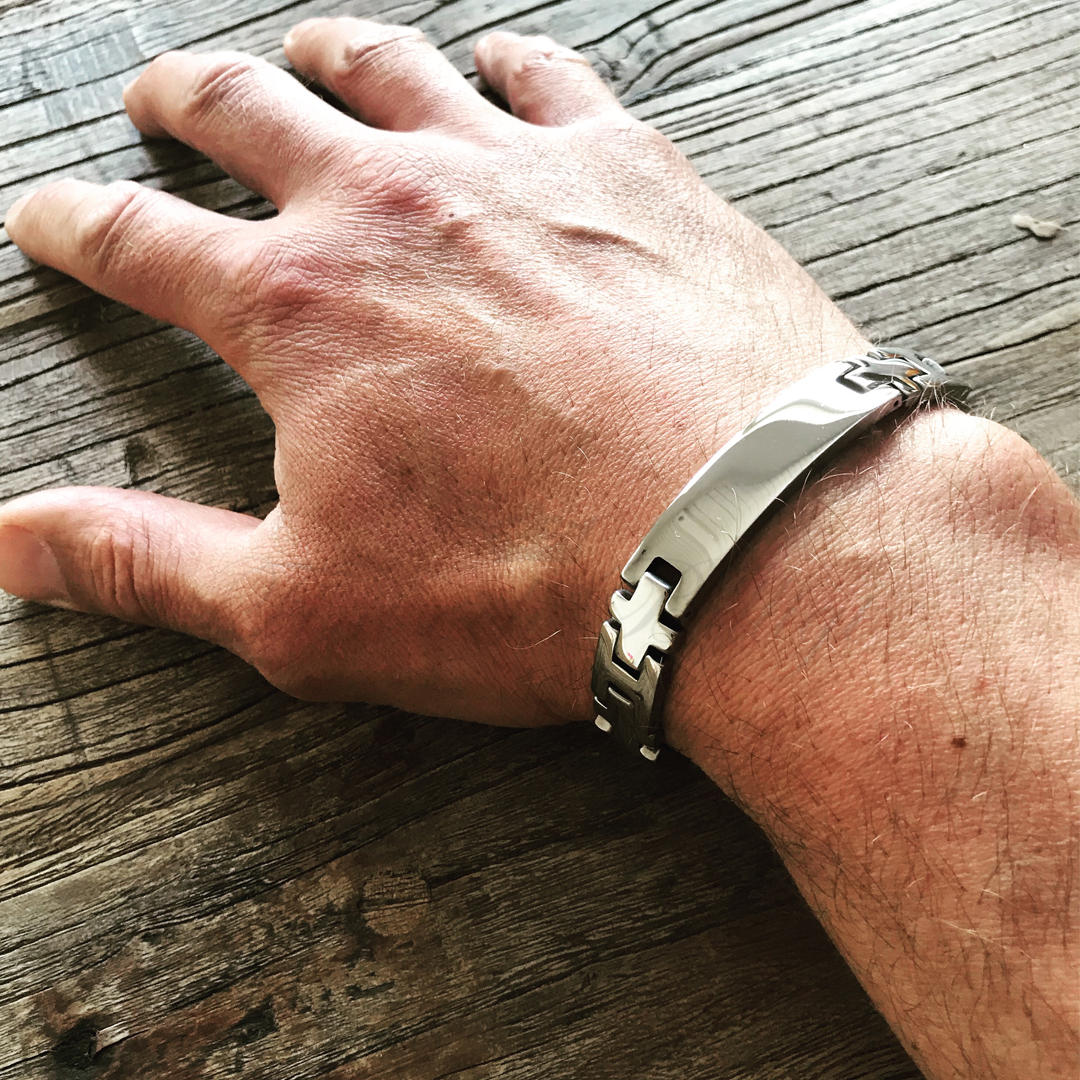 Magnetarmband Crossfit Energy Big - Energi Stenar 12mm 316L - 6
