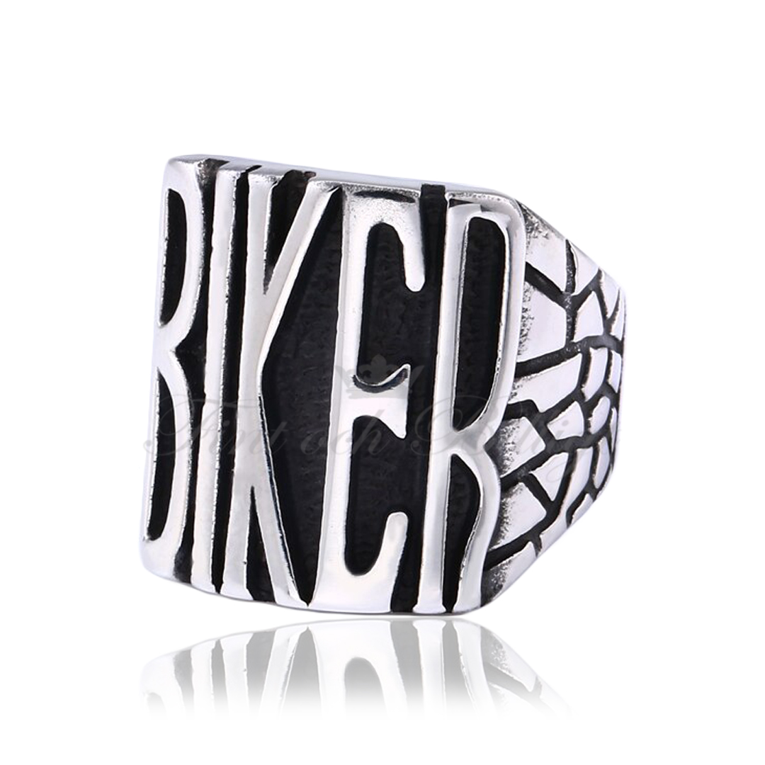 Punk Ring - Massive MC Biker Ring 316L - Biker - 2