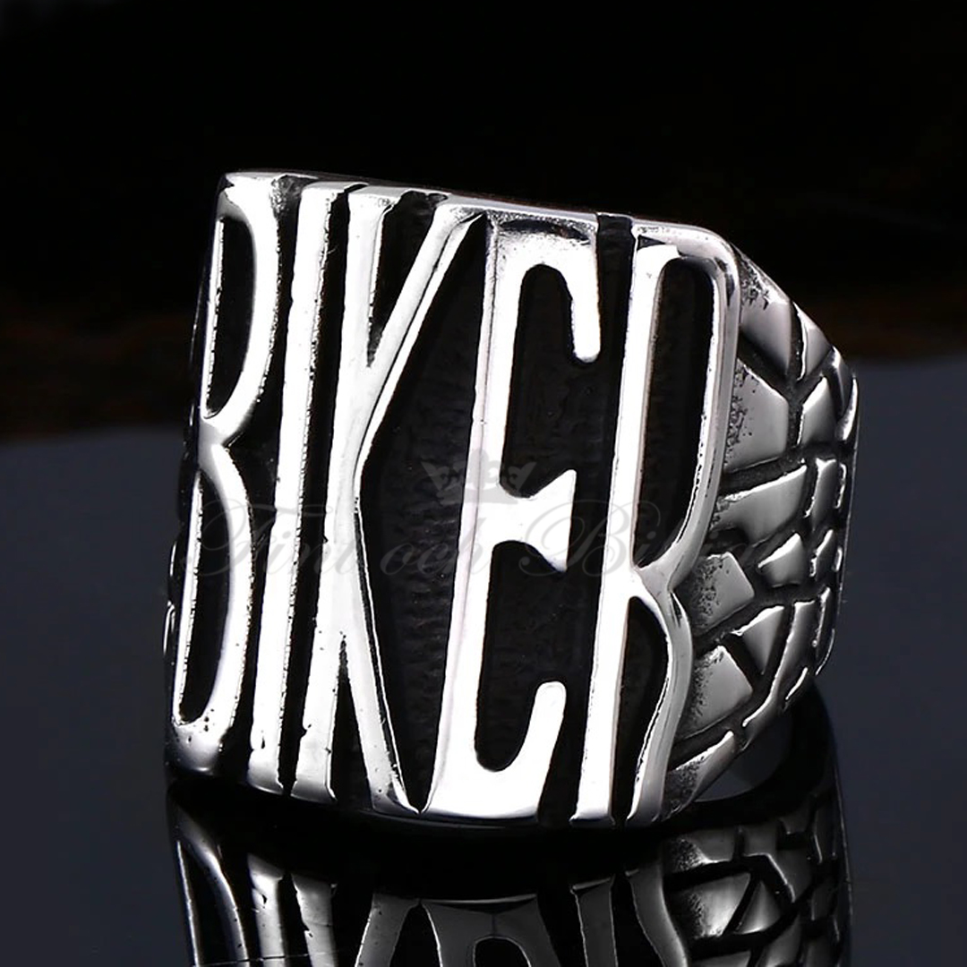 Punk Ring - Massive MC Biker Ring 316L - Biker - 5