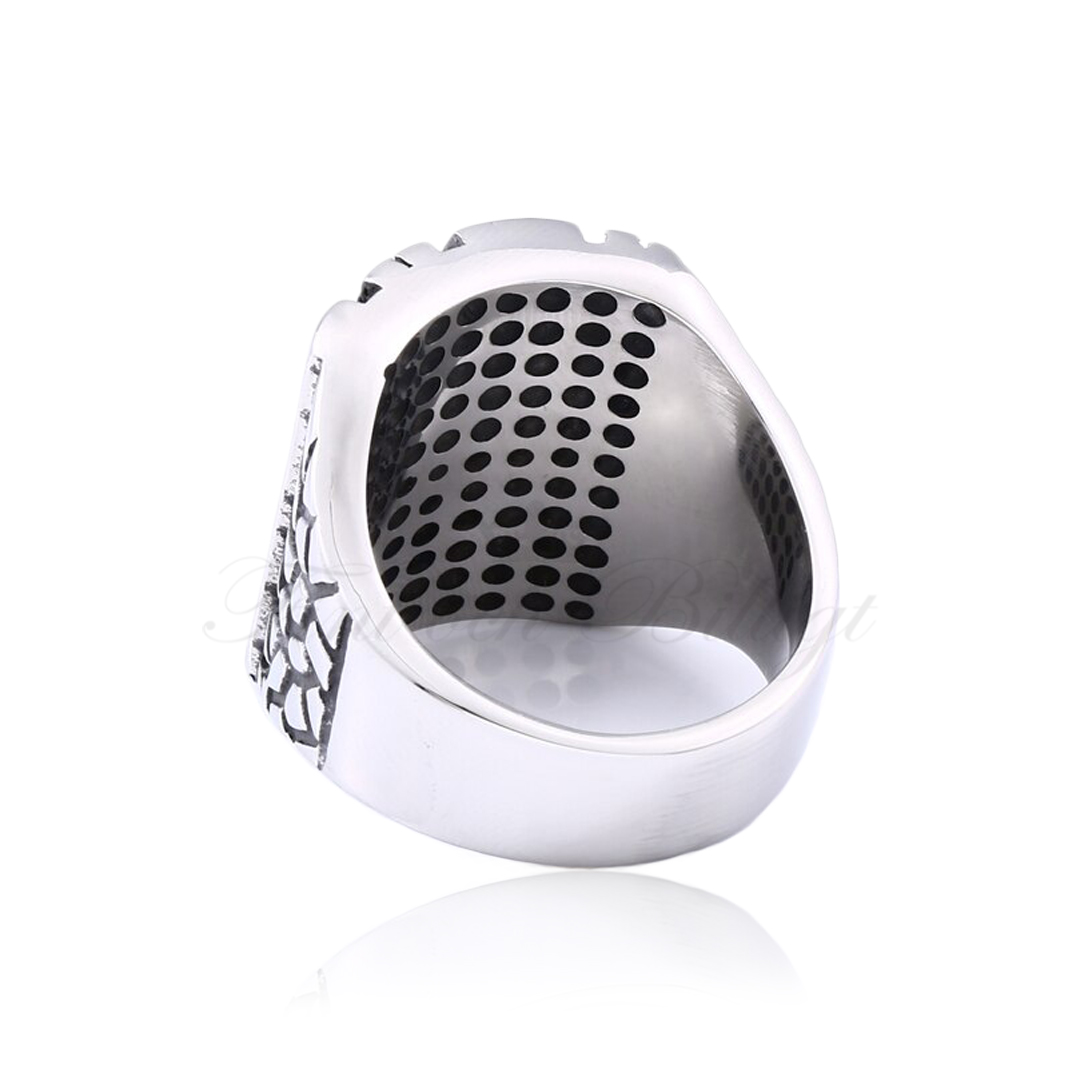 Punk Ring - Massive MC Biker Ring 316L - Biker - 4