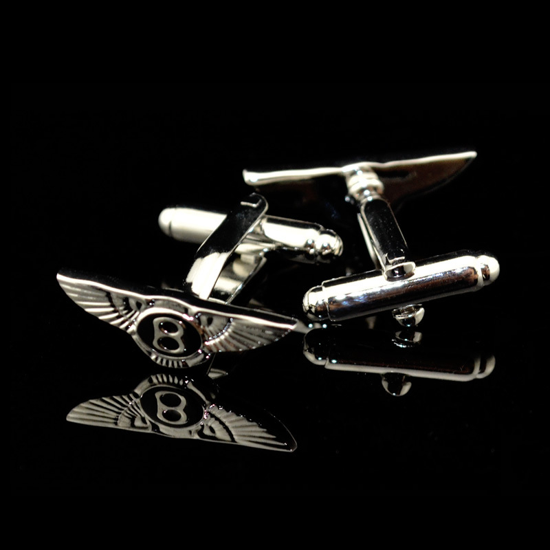 Bentley Manchetknapper - Manchetknapper med Bentley logo (2 stk) - 2