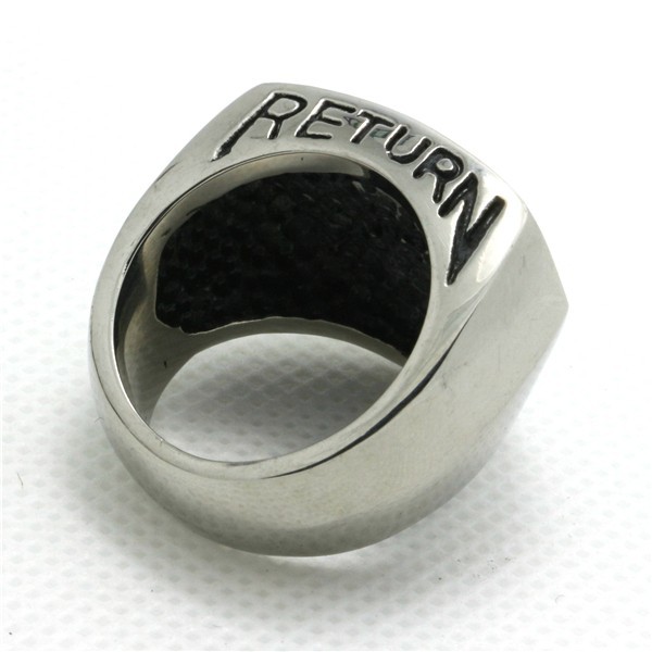 Punk Ring - Stålmanden med Stor S 316L - Superman Return - 3