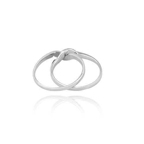 Silverring Allians - 925s  Silver Stilig Allians Ring - 3