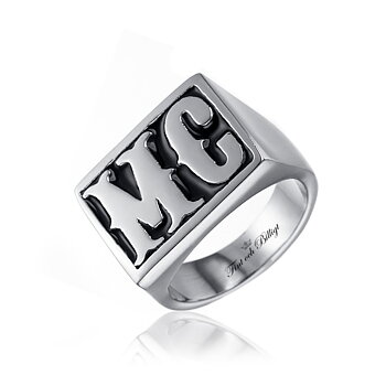 Punk Ring - Biker Ring Chopper 316L - MC