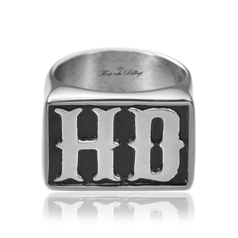 Hælring - Biker Chopper 316L Punk ring - HD - 2