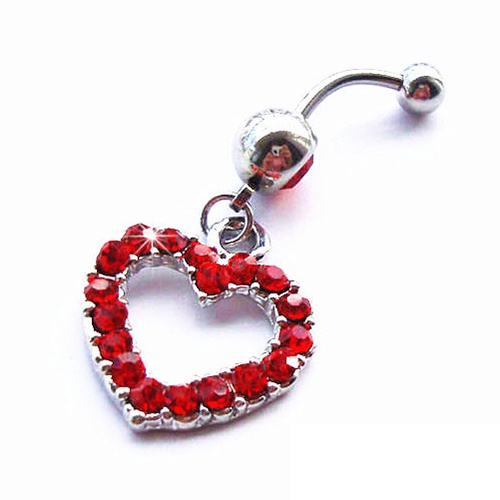 *Heart* Navel Piercing - 4