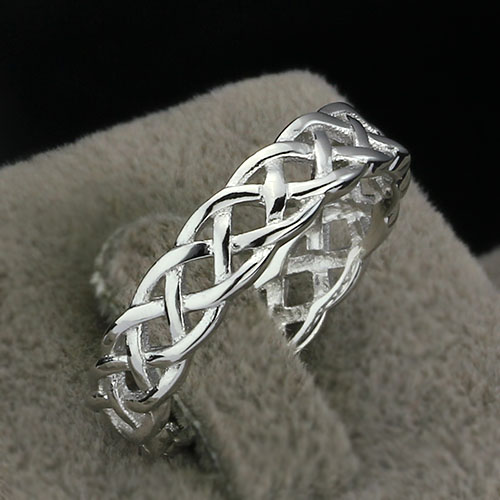 Utarbetat Eternity Silverring  - 2