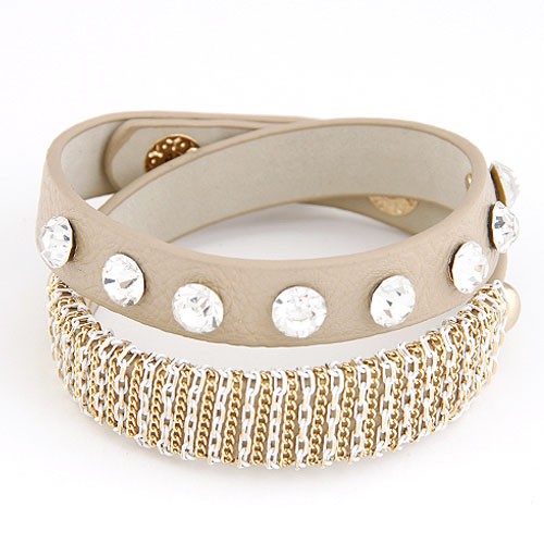 UDSØGT mode Læderarmbånd - 4