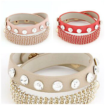 UDSØGT mode Læderarmbånd
