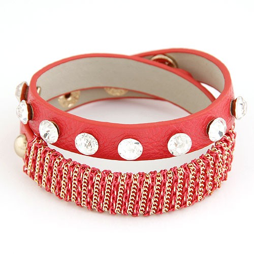 UDSØGT mode Læderarmbånd - 2