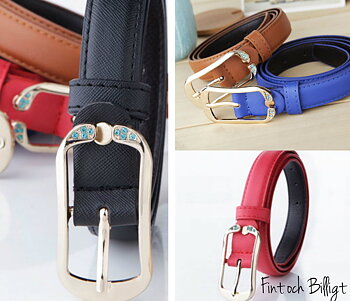 Fashion Damskärp 2,5cm*107cm