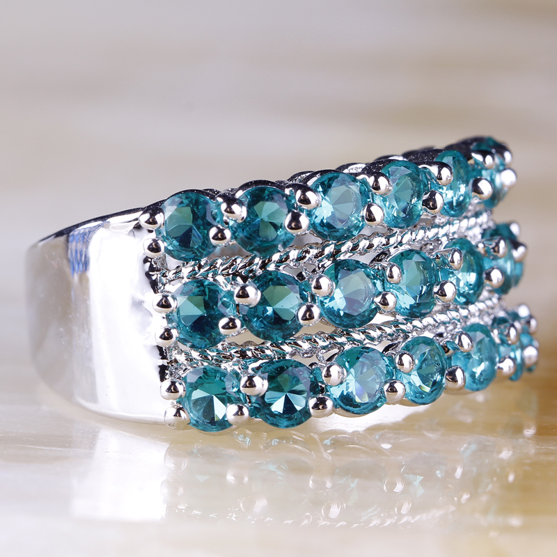 Elegant *LYX* Silverpläterad med Cubic Zirconia Stenar - 2