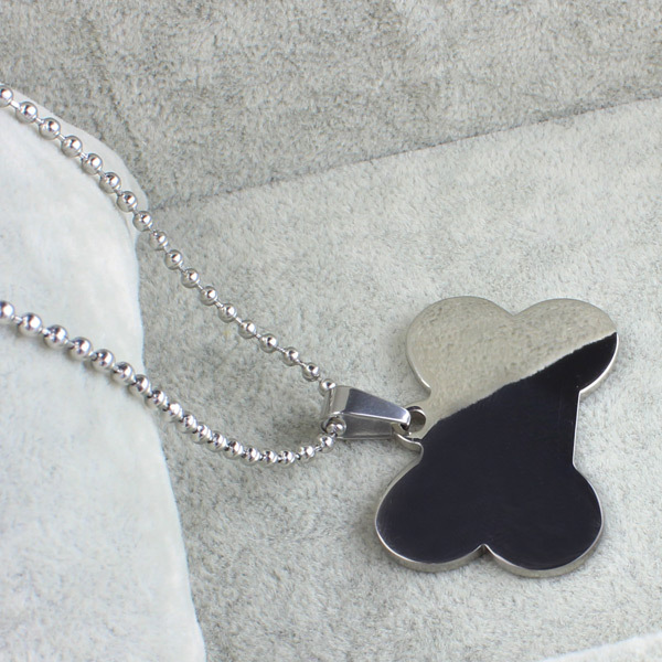 DogTag Necklace Bone Dog Tag - Id Tag 316L - 3