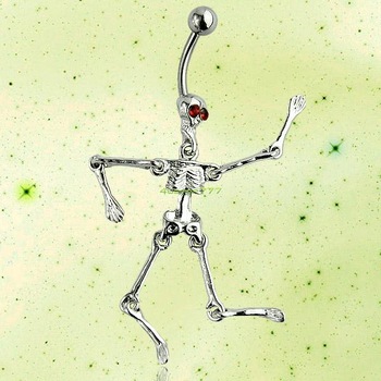 Skelet navlepiercing - 3