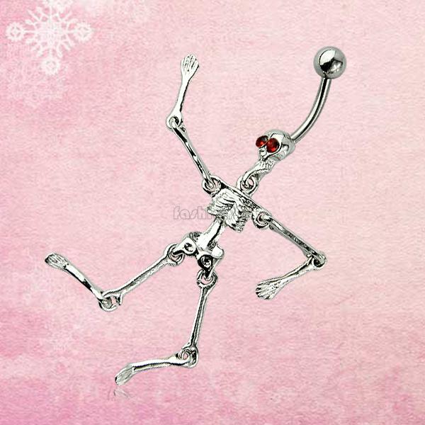 Skelet navlepiercing - 2