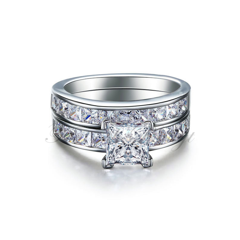Silverring Princess Dream - 925s (Set) Zopius Diamant  - 2