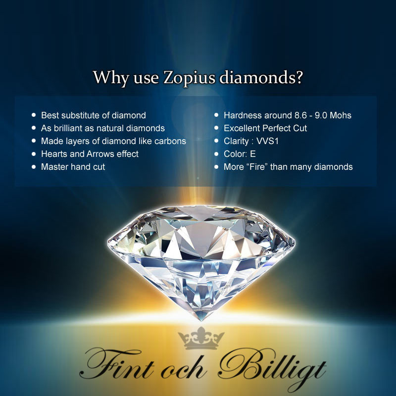 Silverring Princess Dream - 925s (Set) Zopius Diamant  - 5