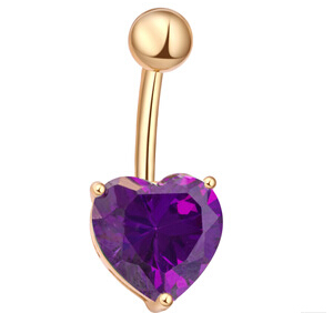 *Heart* Navel Piercing - 3